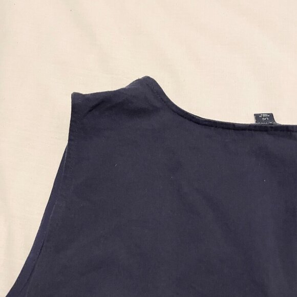 Tommy Hilfigure Womens Large Sleeveless Top Ruffle Front - Picture 9 of 16